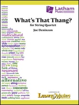 What's That Thang? String Quartet cover